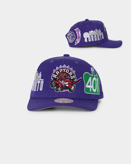 Mitchell & Ness Toronto Raptors 'Highway' Pro Crown Snapback Purple