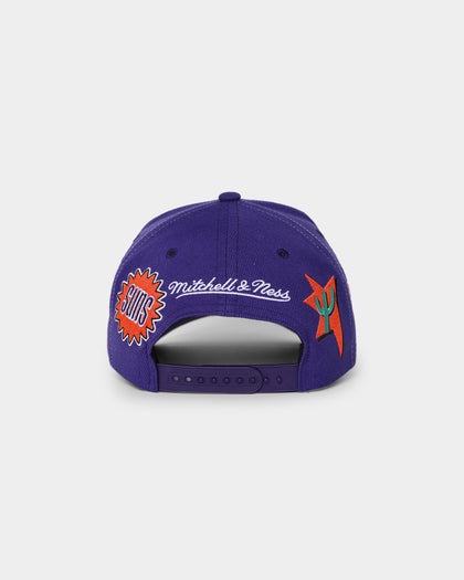 Mitchell & Ness Phoenix suns 'Highway' Pro Crown Snapback Purple