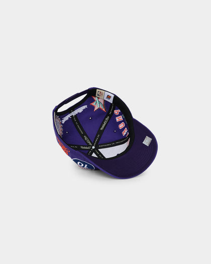 Mitchell & Ness Phoenix suns 'Highway' Pro Crown Snapback Purple