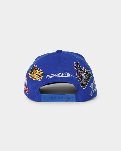 Mitchell & Ness Philadelphia 76ers 'Highway' Pro Crown Snapback Light Blue