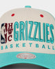 Mitchell & Ness Vancouver Grizzlies '90s Training Camp' Pro Crown Snapback Cream
