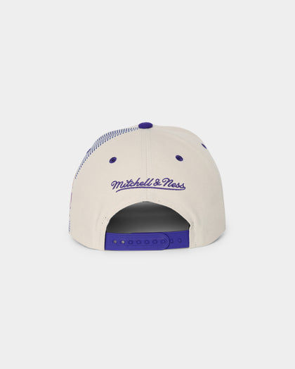 Mitchell & Ness Los Angeles Lakers '90s Training Camp' Pro Crown Snapback Cream