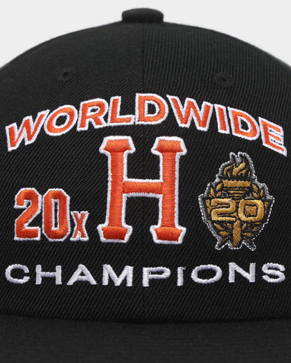 HUF 20th Anniversary Snapback Black