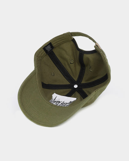 Goat Crew Metal Strapback Olive