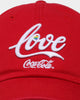 American Needle Coca-Cola Love Ballpark Strapback Red