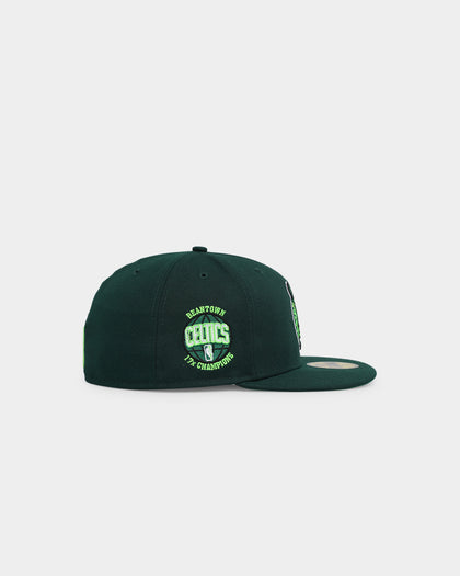 New Era Boston Celtics 'Christmas Tree' 59FIFTY Fitted Green