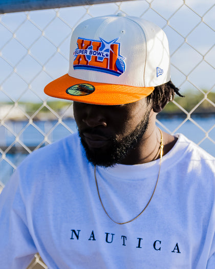 New Era Indiana Colts '2007 Super Bowl' 59FIFTY Fitted Chrome White