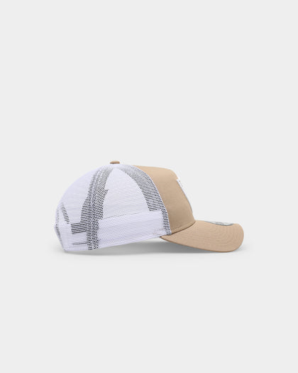 New Era Las Vegas Raiders 'Summer Essential' 9FORTY A-Frame Trucker Tumbleweed/White