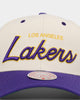 Mitchell & Ness Los Angeles Lakers 'Wool Blend' Snapback Vintage White