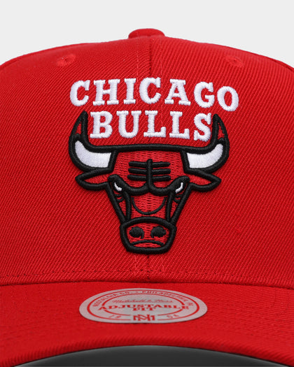 Mitchell & Ness Chicago Bulls 'Wool Blend' Snapback Red