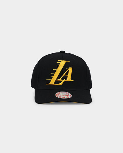 Mitchell & Ness Los Angeles Lakers 'Wool Blend' Snapback Black