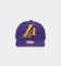 Mitchell & Ness Los Angeles Lakers 'Wool Blend' Snapback Purple