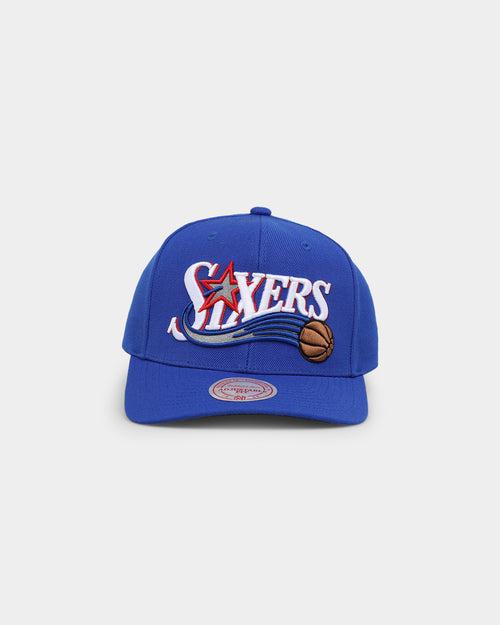 Mitchell & Ness Philadelphia 76ers 'Wool Blend' Snapback Royal