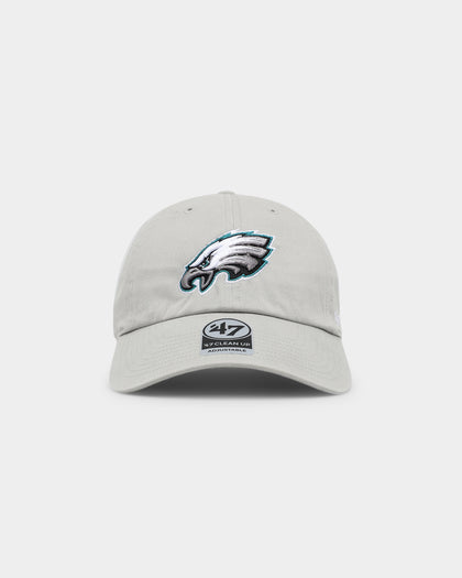 47 Brand Philadelphia Eagles 47 Clean Up Strapback Grey