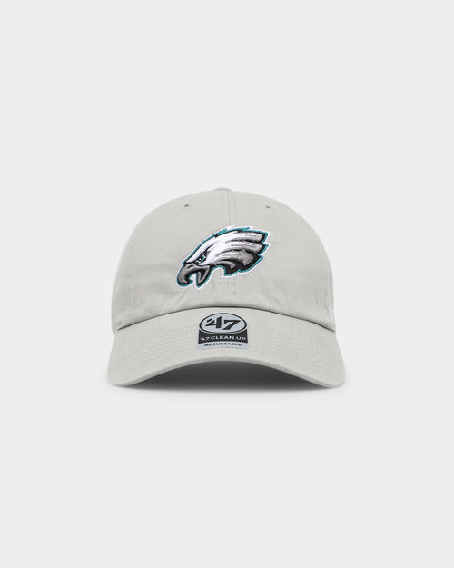 47 Brand Philadelphia Eagles 47 Clean Up Strapback Grey