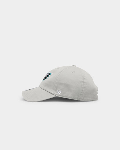 47 Brand Philadelphia Eagles 47 Clean Up Strapback Grey