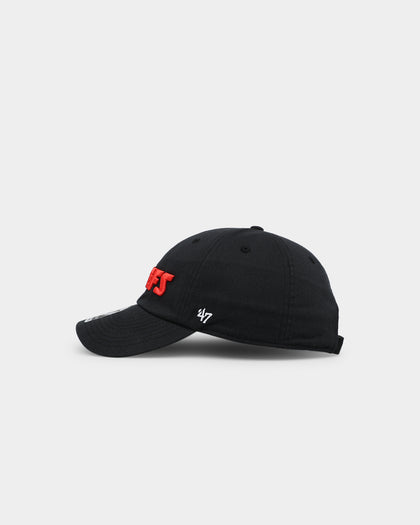 47 Brand Kansas City Chiefs Script 47 Clean Up Strapback Black