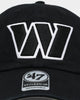 47 Brand Washington Commanders 47 Clean Up Strapback Black