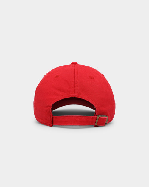 47 Brand Gonzaga Bulldogs '47 Clean Up Strapback Red