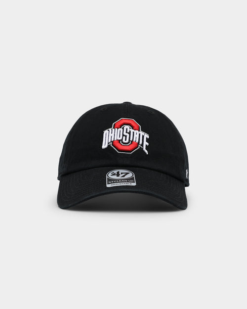 47 Brand Ohio State Buckeyes '47 Clean Up Strapback Black