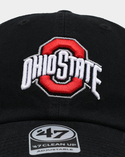 47 Brand Ohio State Buckeyes '47 Clean Up Strapback Black