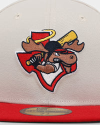 New Era Midland Angels 'Batter Up' 59FIFTY Fitted Stone
