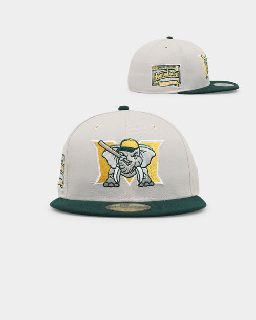 New Era Modesto Nuts 'Batter Up' 59FIFTY Fitted Stone