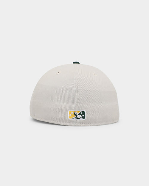 New Era Modesto Nuts 'Batter Up' 59FIFTY Fitted Stone