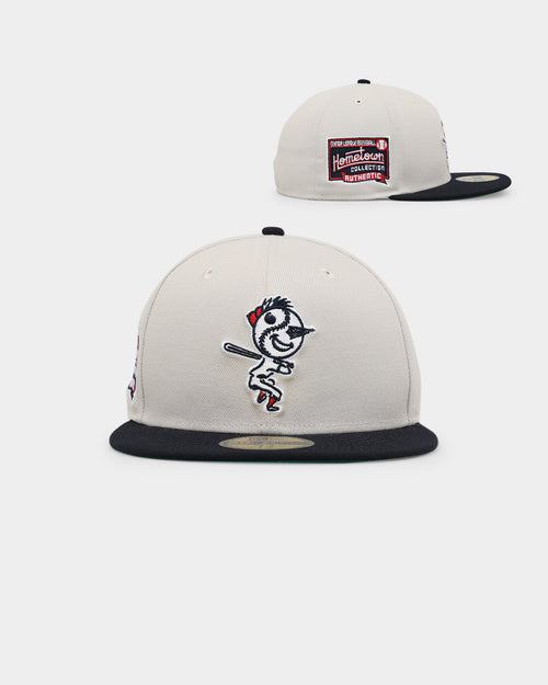 New Era Tulsa Oil Drillers 'Batter Up' 59FIFTY Fitted Stone
