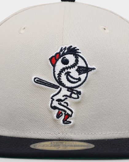 New Era Tulsa Oil Drillers 'Batter Up' 59FIFTY Fitted Stone