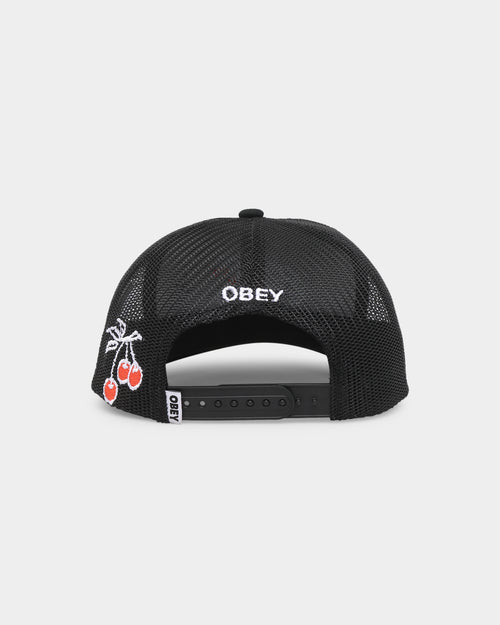 OBEY Heavy Work Trucker Snapback Black