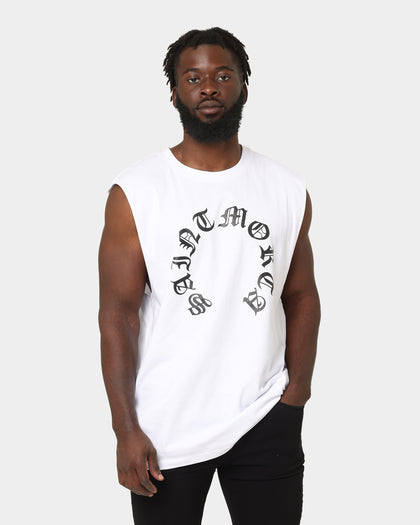Saint Morta Oversized Muscle T-Shirt White