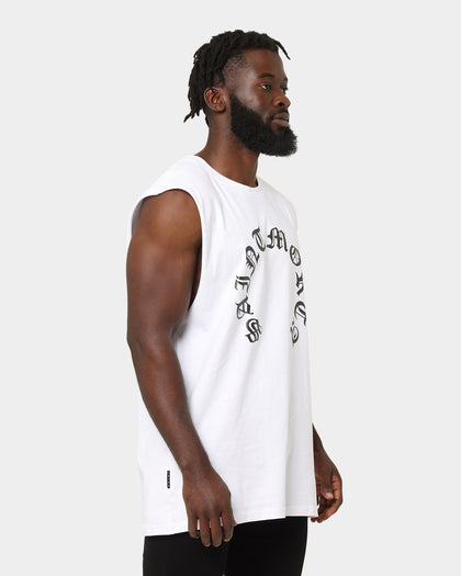 Saint Morta Oversized Muscle T-Shirt White