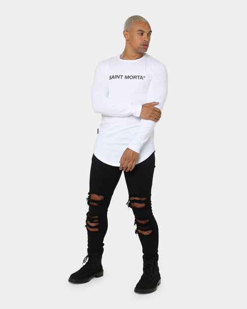 Saint Morta El Duplo 2.0 Long Sleeve T-Shirt White