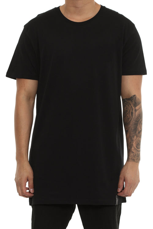 RATS GET FAT W17 BLANK SS TEE BLACK