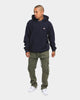 Champion Rev Weave Hoodie Navy