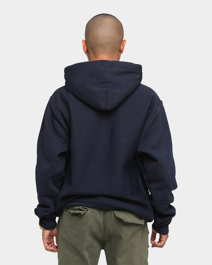 Champion Rev Weave Hoodie Navy