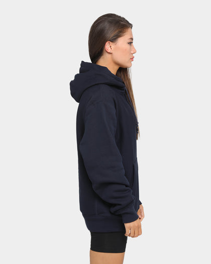 Champion Rev Weave Hoodie Navy