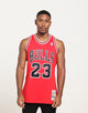 Mitchell & Ness Chicago Bulls Michael Jordan #23 Authentic NBA Jersey Red