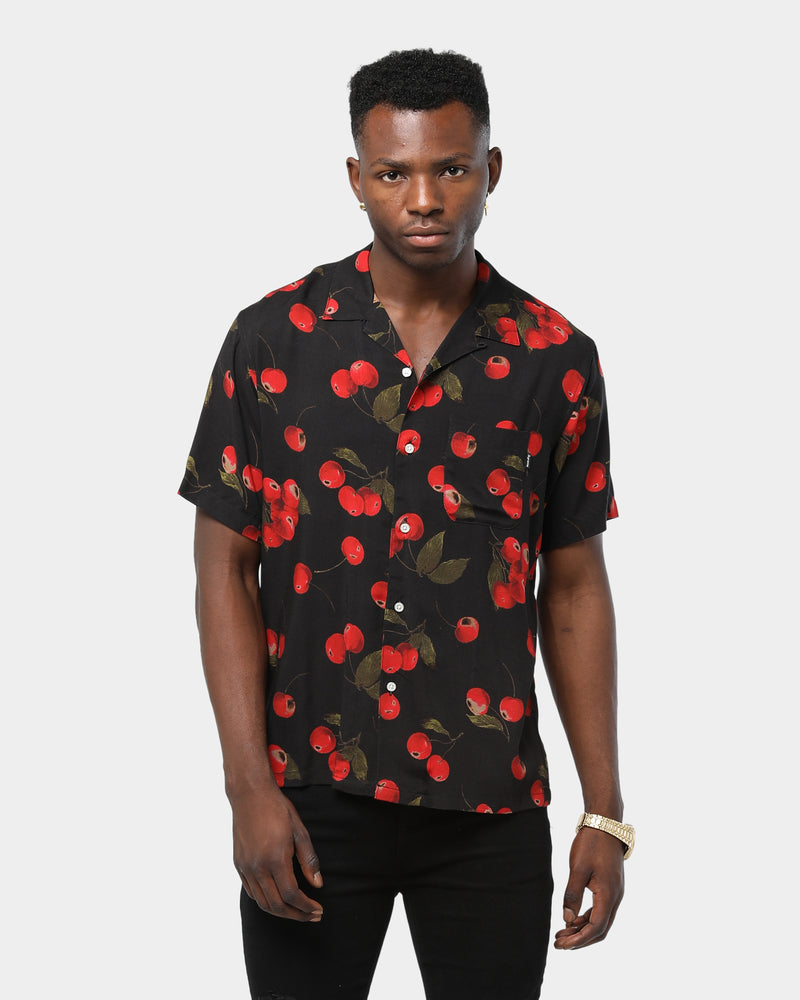 supreme cherry rayon S/S shirt 茶色 S｜トップス