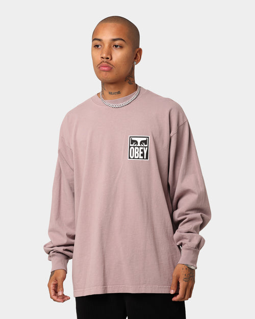 Obey Eyes Icon 2 LS T-shirt Gallnut