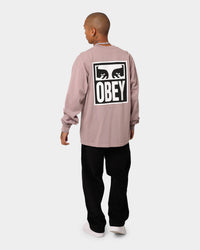 Obey Eyes Icon 2 LS T-shirt Gallnut
