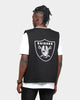 Majestic Athletic Raiders Denim Vest Black