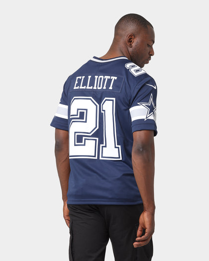 Nike Dallas Cowboys Ezekiel Elliott #21 Limited NFL Jersey Navy