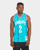 Mitchell & Ness Charlotte Hornets Larry Johnson '92-'93 #2 Swingman Jersey Teal