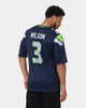 Nike Seattle Seahawks Russell Wilson #3 Game TC Jersey Navy