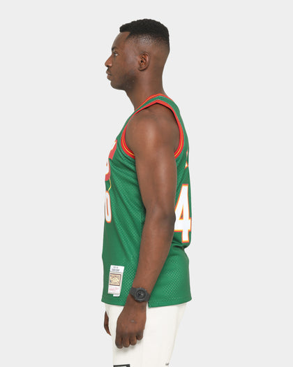 Mitchell & Ness Seattle Sonics Shawn Kemp '95-'96 #40 Swingman Jersey Green