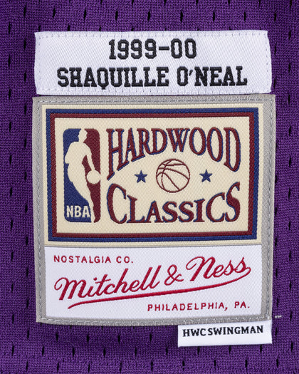 Mitchell & Ness Los Angeles Lakers Shaquille O'Neal '99-'00 #34 Swingman Jersey Purple