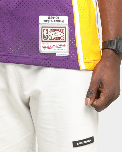 Mitchell & Ness Los Angeles Lakers Shaquille O'Neal '99-'00 #34 Swingman Jersey Purple