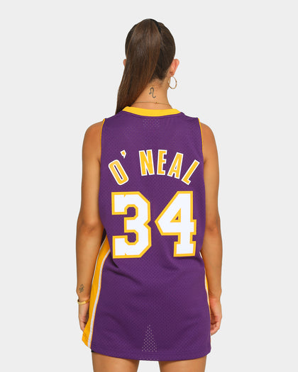 Mitchell & Ness Los Angeles Lakers Shaquille O'Neal '99-'00 #34 Swingman Jersey Purple